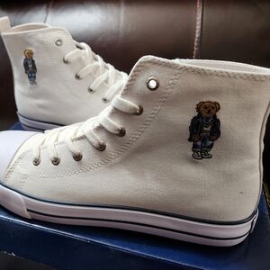 White Polo Ralph Lauren  Canvas